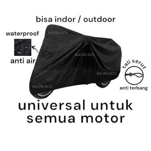 Cover Honda Yamaha Sarung Penutup Motor Matic Universal Beat Vario Nmax Pcx Scoopy Stylo Filano Anti Air Anti Sinar matahari Waterproof all size