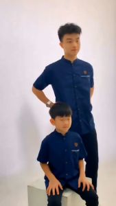 Baju Koko Polos Anak Laki-laki Kancing Sedada Premium Bahan Toyobo Spesial Ramadhan Umur 3-12 Thn Terbaru Putih Khozens Store