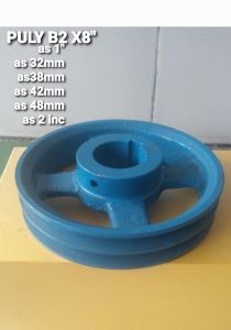 PULY BESI COR JALUR BÀN B2 8 INC AS 32/38mm..48mm..buntu