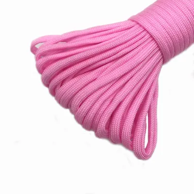 Dây Dù Đa Năng 4mm 7 Sợi Lõi Paracord 550 Dùng Cho Leo Núi Cắm Trại Đi Bộ Đường Dài Làm Vòng Tay Dây Phơi Quần Áo Dành Cho Người Lớn (nam/nữ)