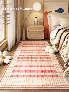 YINSHANG | Cool Summer Imitation Silk Cream Style Carpet