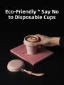 Portable Folding Silicone Water Cup HOLOHOLO Outdoor Travel Camping Coffee Cup Heat Resistant Compression  Style 200ml. 