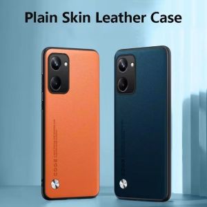 Leather Case For iQOO Neo 10 Neo10 5G 2025 Phone Casing Shockproof Bumper PU Luxury Leather Anti Drop Soft TPU Edge Back Cover Simple Solid Pure Color