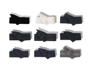 New Arrival 18 Colors Japanese Style Men Corner Belt Kimono Bathrobe Hair-Styling Belt Cotton Stripes Velcro Waist Seal