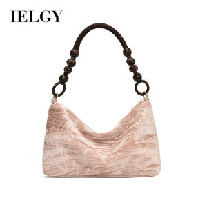 Ielgy đơn giản mới Trung Quốc Túi xách nhung thời trang theo xu hướng Niche nách túi Phong cách Trung Quốc túi đeo vai