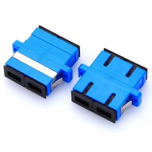 Fiber Optic Coupler SC/UPC-SC/UPC Single mode Blue Duplex Adapter Telecommunication Level Fiber Connector