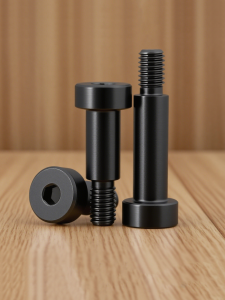 Black 304 Stainless Steel Hex Socket Head Cap Screw Limiting Equal Height Bolt And Nut Set M3M4M5M6M8M10 Hardware Tools