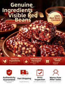 ZUIYUGE | Ready to Eat Chinese Pastries Red Bean 90%