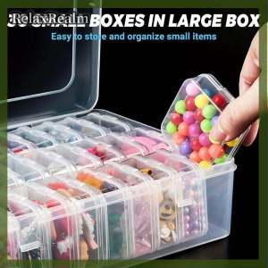 NCVHRT Tự làm kim cương Tranh thêu hộp lưu trữ móng tay nghệ thuật đồ trang sức Rhinestone khảm lưu trữ container đa chức năng lưu trữ hộp