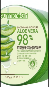 Aloe Vera Soothing Gel Moisturizing Sunisa Soothing Gel Vitamin E Vitamin C Deep hydration