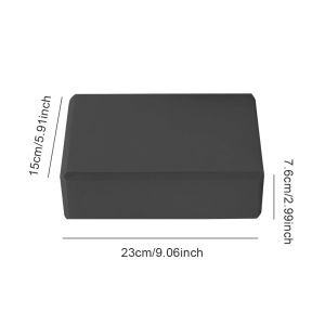 Colored EVA Yoga Block Brick Non-Slip Body Shaping Health Training Sports Stretching Exercise Pilates Gym Foam Fitness Equipment