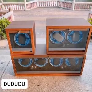 【COD】Motor Shaker Watch Winder Display Box Automatic Mechanical Wristwatch Luxury 1 2 4 6Slot Automatic Watch Box