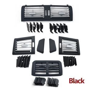 Left Right Rear Central Air Conditioner Vent Outlet Chromed Grille Cover For Mercedes Benz W251 R300 R320 R350 R400 R500