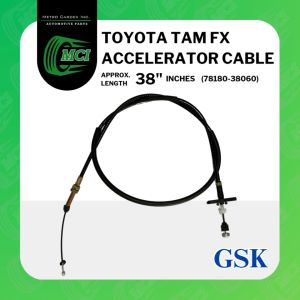 ACCELERATOR CABLE - GSK Toyota Tam FX 78180-38060 truck wire 38" inches