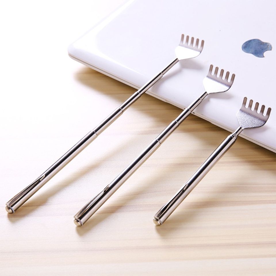 Cây Gãi Lưng Inox Kéo Dài Rút Gọn 50Cm - Tay Dụng Cụ Đồ Gãi Ngứa Siêu Đỉnh