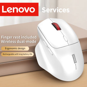 Lenovo | Lenovo Office Business N230 Wireless Mouse Dual Mode Bluetooth 2.4G Silent Ergonomic Rechargeable Office Laptop Computer Mouse