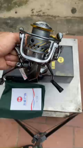 Máy Đứng Câu Cá Cao Cấp Chính Hãng GW - Nhện Ma - Tốc độ 5:2:1- bạc đạn 8+1 - Cối vát 45 độ tiện CNC Siêu mượt - 1000-2000-3000-4000