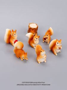 Mô Hình Động Vật Chuột Nhồi Bông Miniature Simulation Office Décor Potted Plant Landscape Animal Model Toy Plastic Material