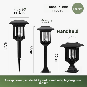 MONLEYTA | German Solar Powered Mosquito Repellent Lamp Strong Outdoor Courtyard Garden Waterproof New 2025 Model Effective Pest Control