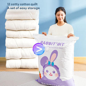 Reusable Vacuum Compression Bag Thicken Material Vacuum Storage Bag Space Saving Electric Pump Resealable Clothes Storage Vacuum Seal Bag for Travel 真空压缩袋