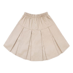 Váy Ngắn Xếp Ly Cotton Cho Nữ Sinh Trung Học Cơ Sở Và Trung Học Phổ Thông Màu Xanh Lá Cây Váy Ngắn Cho Học Sinh Tiểu Học Mùa Hè