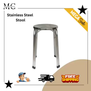 🔥【LOCAL SELLER】🔥 STAINLESS STEEL STOOL/DINING CHAIR