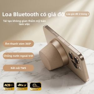 WOMINGTE | Loa Bluetooth Mini Di Động Chống Nước Có Tính Năng Từ Tính