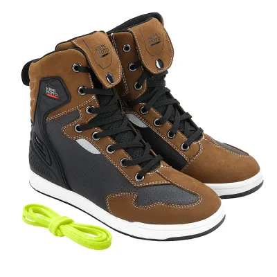 KEMIMOTO Nam Xe Máy Giày Mùa Hè Giày Boot Cổ Ngắn Chống Va Chạm Phản Quang Bảo Vệ Bền Thoáng Khí Moto Gear