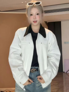 LIUBU | Short White American Vintage Cleanfit Corduroy Blazer