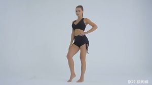 Womens Yoga Shorts Summer Running Jogging Sportswear High-Waisted Bow Tie Stretchy Fitness Leggings Workout GYm Shorts