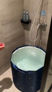 Foldable Bath Tub Portable Bathtub Full Body Thickened Bath Bucket Long Term Temperature Locked Bathtub