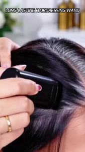 3-Color Quick Touch-Up Hair Stick Beard Color Stick Portable Temporary Quick Coverage Hair Pen Instant Dye Stick Comb