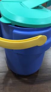 Sale !!! Vintage Tupperware Outdoor Cooler 8.7L Outdoor Picnic Cooler 87L Ocean Blue Island Green Yellow Import / tempat air TUPPERWARE 8.7L - WADAH PENYIMPAN AIR