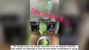 Máy làm kem tuyết Bingsu công suất  360w giá rẻ- Chính hãng- bảo hành 1 năm