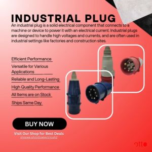 Industrial Plug - 8 Pins 5 Pins