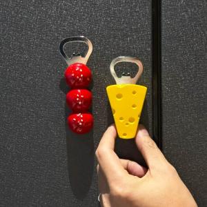 Multi-Function Magnetic Bottle Opener Refrigerator Magnet
