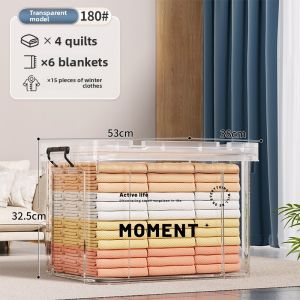 SIVASS | Transparent Large Capacity Storage Box