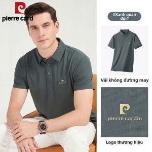 Pierre Cardin | Áo Polo Mát Mẻ Thoáng Khí Bằng Lụa Băng Cho Nam Mùa Hè Mới