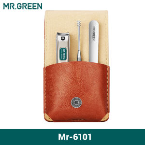 Mr.Green | MR.GREEN Portable Manicure Set Nail Clippers Travel Tools Kit Stainless Steel Gift Box For Friends Or Family