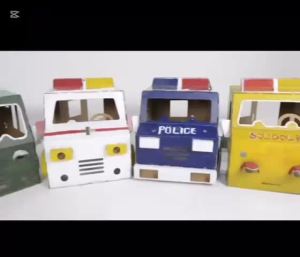 Ding Ding House 3D DIY Cardboard Toy House For Kids Fun | DIY Craft For Kids | Kids Toy House | DIY Cardboard House | Cardboard Playhouse For Kids | Playhouse For Kids | Children Carton Toy Playhouse | 3D DIY Doodle House For Kids | Childrens Hand Assemb