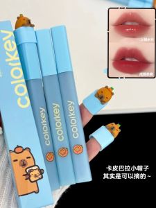 Son Môi Colorkey Velvet Mirror Lip Glaze Water Spray Lip Gloss Cho Nữ Không Dính Cốc Màu Thay Đổi Dễ Trang Điểm Không Phải Là Mỹ Phẩm Đặc Biệt