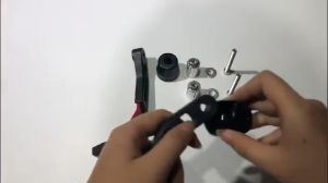 Motorcycle Universal Brake lever guard Stainless Steel Universal For HONDA YAMAHA SET PAIR