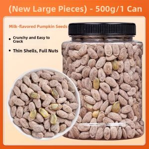 New 2025 Stock Large Cream Flavored Roasted Gourd Seeds 500g Special Product Green Mountain Emotion Longxing Gourd Seeds