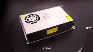 Adaptor Power Supply 12V 20A PSU Kipas For CCTV AC 220V to DC 12V 20A Adapter Trafo Lampu LED Strip