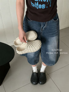 XIXITIAO | Cute Polka Dot Anti-slip Lightweight Breathable EVA Clog Sandals
