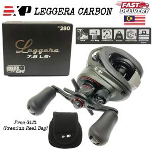 EXP LEGGERA Carbon 81 LS+ Baitcast Fishing Reel BC Baitcasting BFS UL Finesse Ultralight Cast Casting 81LS+