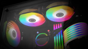 ALSEYE Fan Liquid Cooler INTEL AMD. ARGB Liquid Water Cooling CPU AIO PC Cooler Fan Processor M240 WHITE