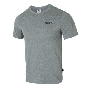PUMA | Áo Thun Nam Ngắn Tay Màu Xám Puma 691340-03 Chất Liệu Cotton Thoáng Khí Thoải Mái Thể Thao Thông Thường Cho Mùa Hè Phong Cách Đơn Giản