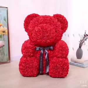 3.5inch Highly Realistic Foam Fake Roses Wedding Decorations