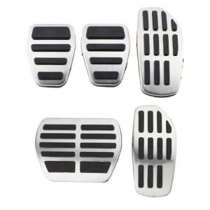 Stainless Steel Car Foot Pedals for Mitsubishi Outlander 4 2022 2023-2025 Accelerator Gas Pedals Brake Pedal Cover Accessories